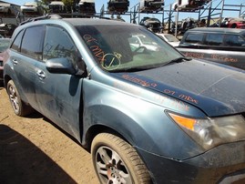 2007 ACURA MDX TEAL 3.7L AT 4WD A18869